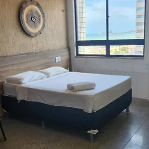  Apartamento Flat Com Vista O Mar